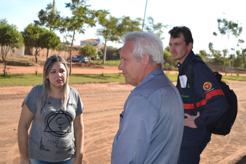Vereador Mesquita fiscaliza obra de Pavimentação Asfaltica