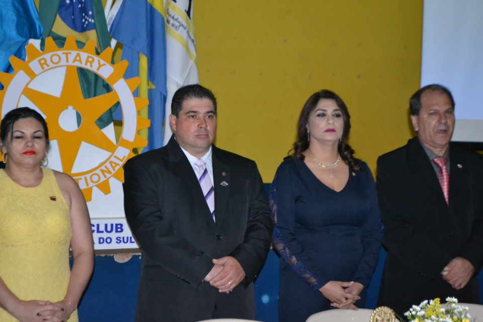Claudir Luiz Bruneto assume a presidência do Rotary Club