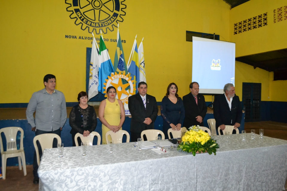 Claudir Luiz Bruneto assume a presidência do Rotary Club