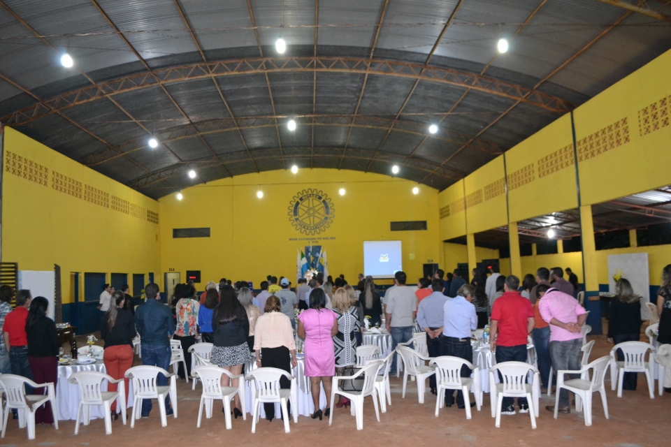 Claudir Luiz Bruneto assume a presidência do Rotary Club