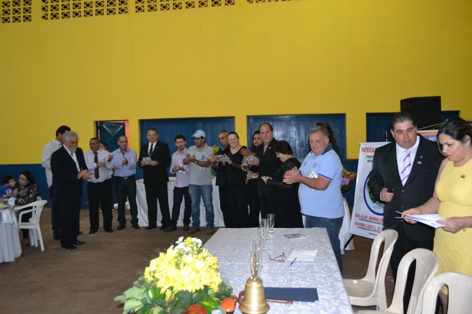 Claudir Luiz Bruneto assume a presidência do Rotary Club