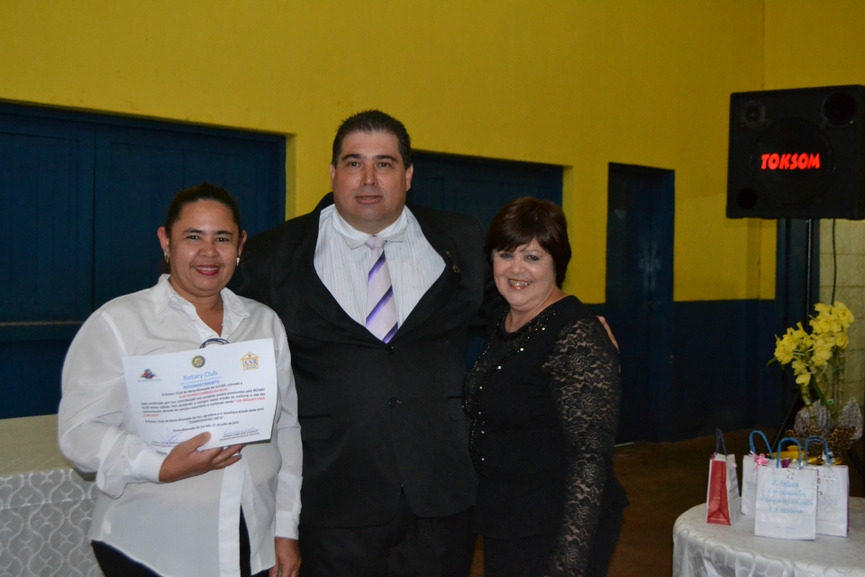 Claudir Luiz Bruneto assume a presidência do Rotary Club