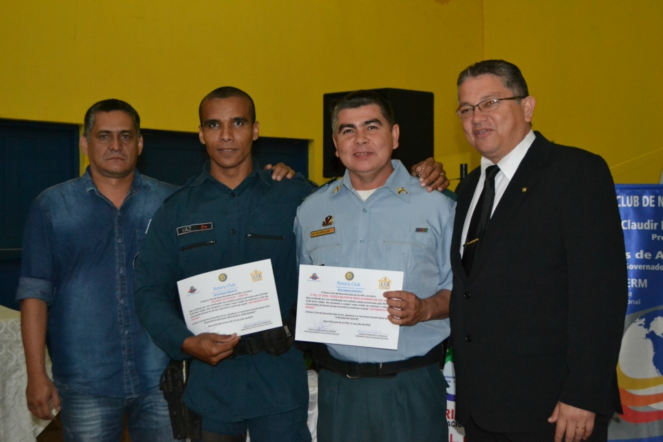 Claudir Luiz Bruneto assume a presidência do Rotary Club