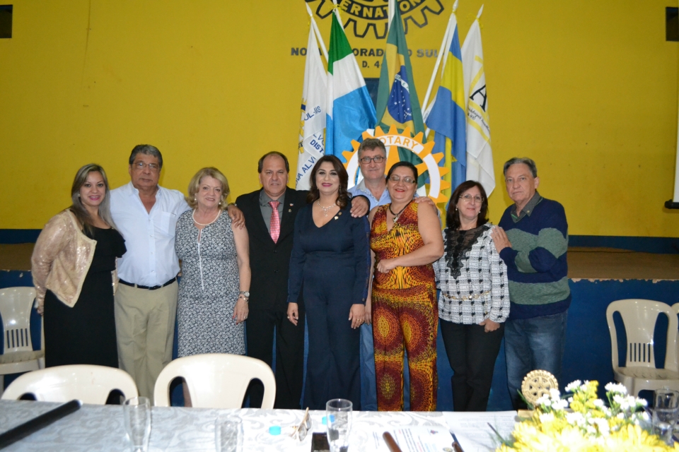 Claudir Luiz Bruneto assume a presidência do Rotary Club