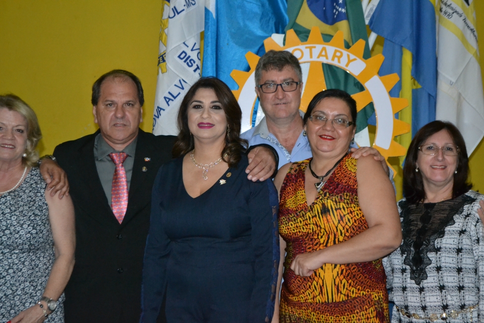 Claudir Luiz Bruneto assume a presidência do Rotary Club