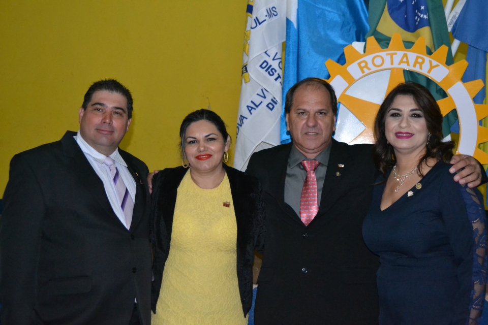 Claudir Luiz Bruneto assume a presidência do Rotary Club