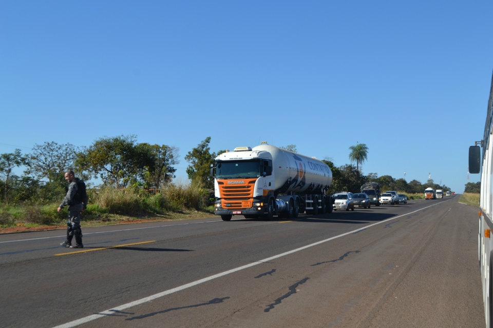 Tropa de Choque faz reintegração de posse na fazenda Bordon