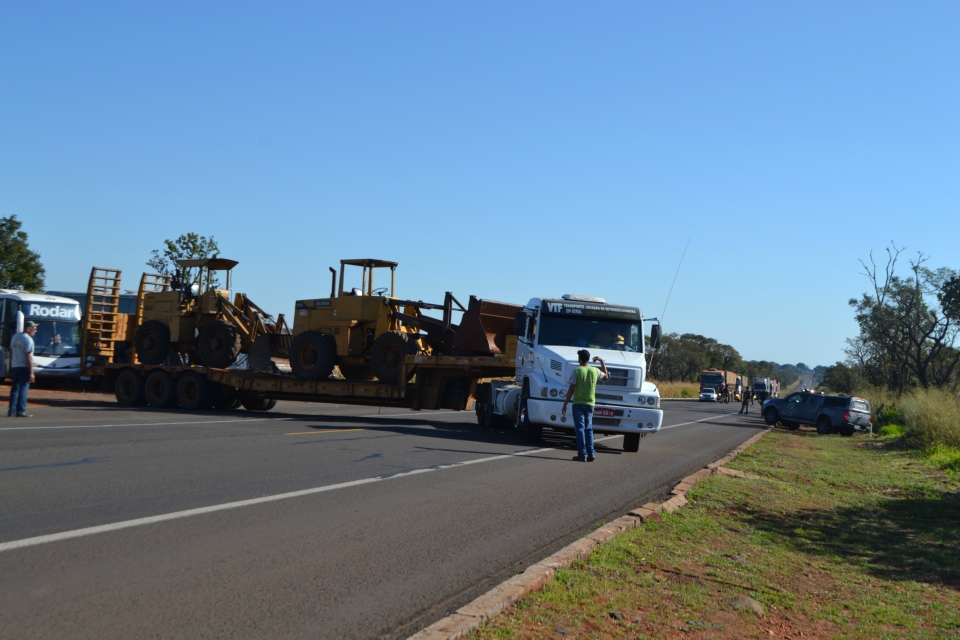 Tropa de Choque faz reintegração de posse na fazenda Bordon