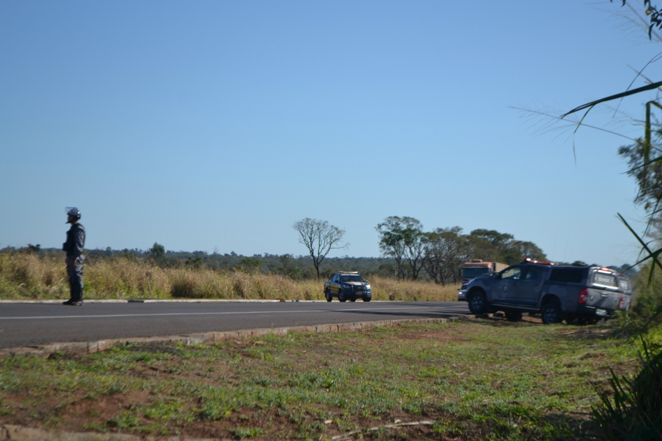 Tropa de Choque faz reintegração de posse na fazenda Bordon