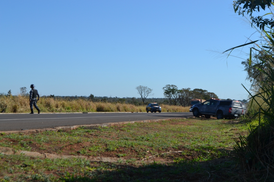 Tropa de Choque faz reintegração de posse na fazenda Bordon