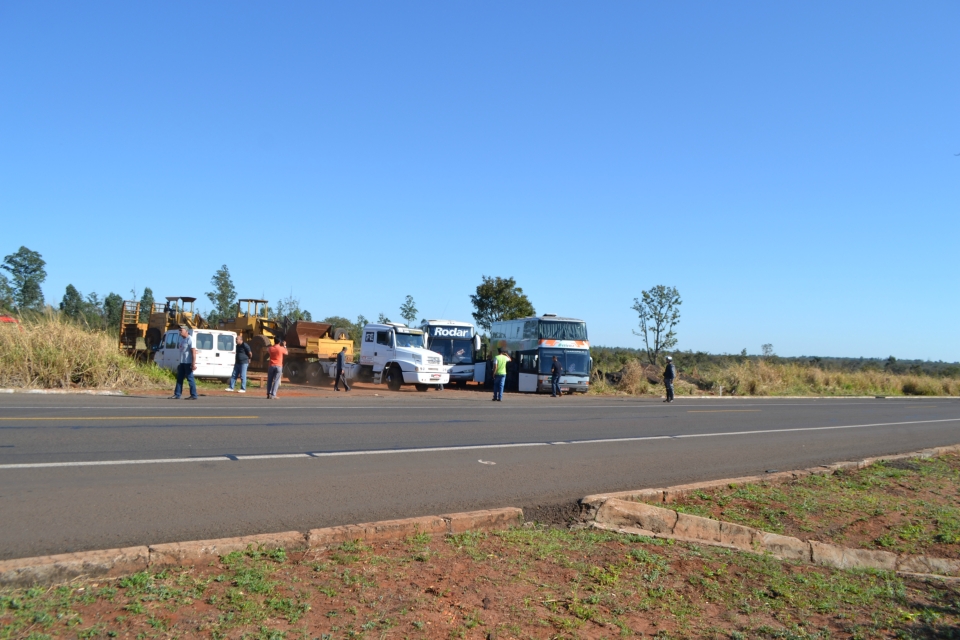 Tropa de Choque faz reintegração de posse na fazenda Bordon
