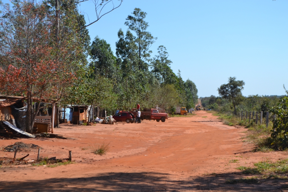 Tropa de Choque faz reintegração de posse na fazenda Bordon
