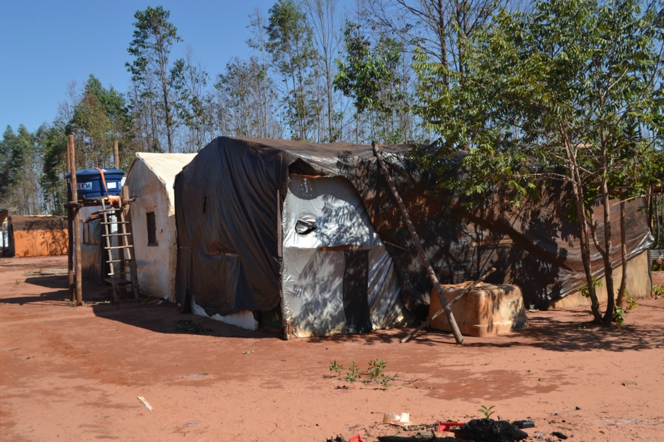 Tropa de Choque faz reintegração de posse na fazenda Bordon