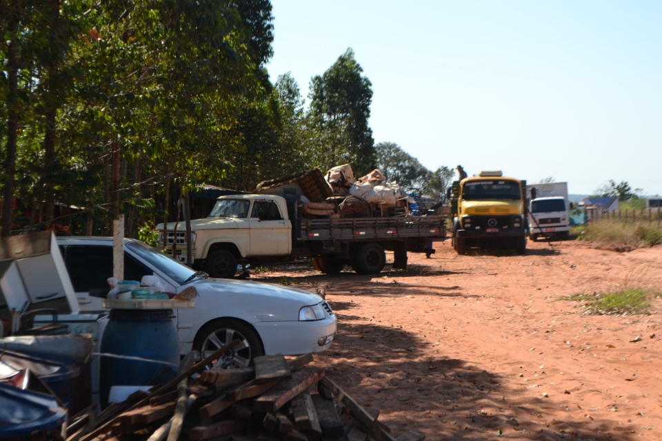 Tropa de Choque faz reintegração de posse na fazenda Bordon