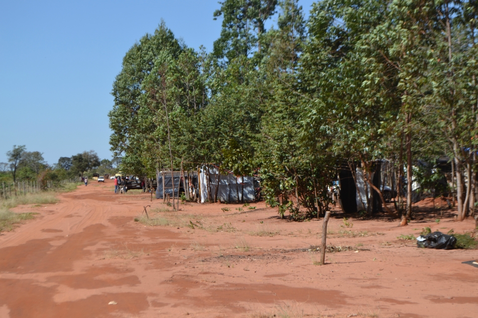 Tropa de Choque faz reintegração de posse na fazenda Bordon