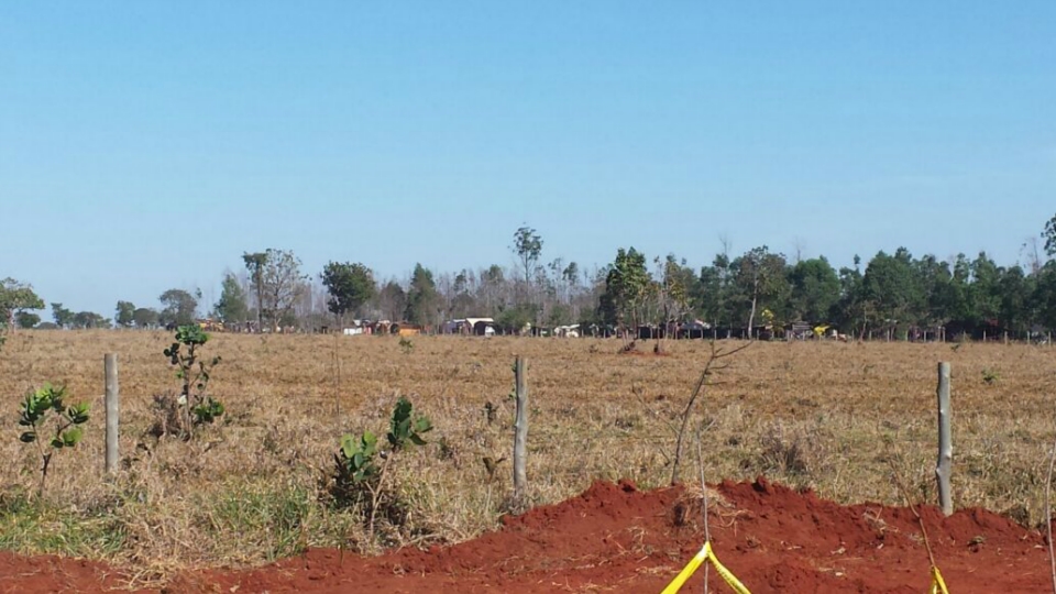 Tropa de Choque faz reintegração de posse na fazenda Bordon