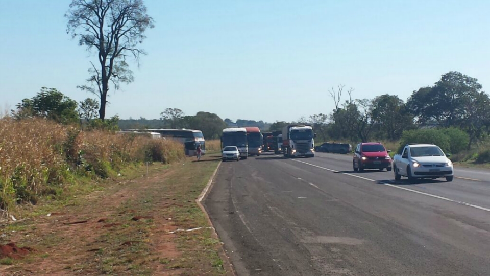 Tropa de Choque faz reintegração de posse na fazenda Bordon