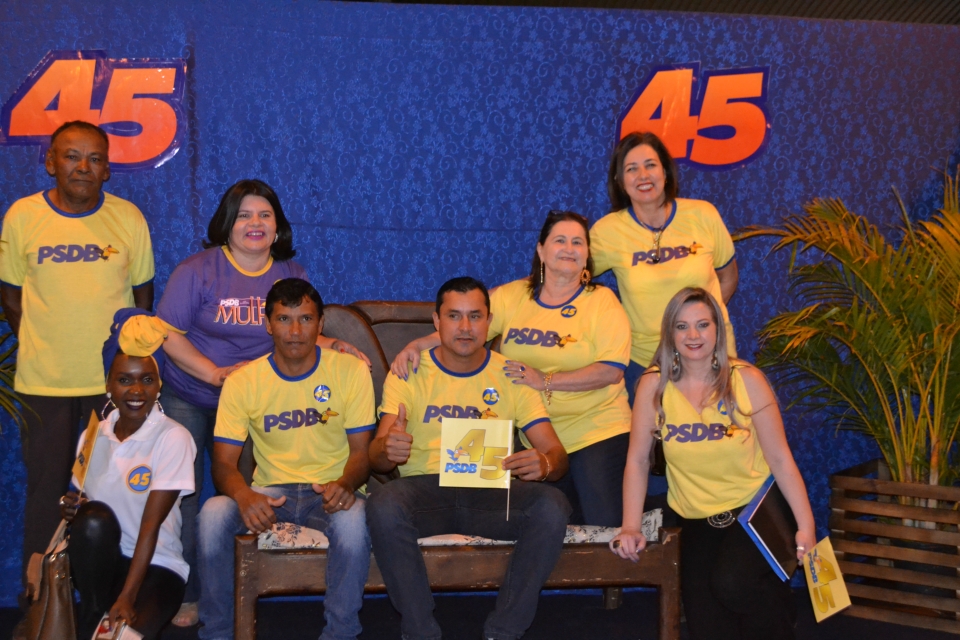 Convenção Municipal do PSDB em Nova Alvorada do Sul apresenta o pré-candidato a vice-prefeito