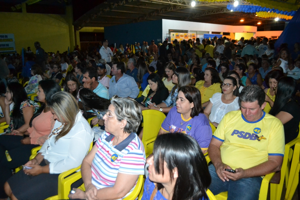 Convenção Municipal do PSDB em Nova Alvorada do Sul apresenta o pré-candidato a vice-prefeito