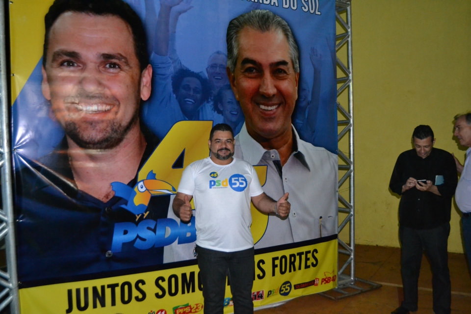 Convenção Municipal do PSDB em Nova Alvorada do Sul apresenta o pré-candidato a vice-prefeito