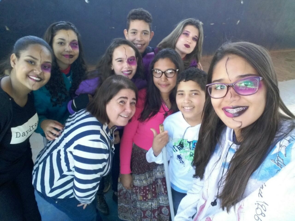 Professores e alunos do município recebem palestras sobre a campanha “Agosto Lilás” Professores e alunos do município recebem palestras sobre a campanha “Agosto Lilás”
