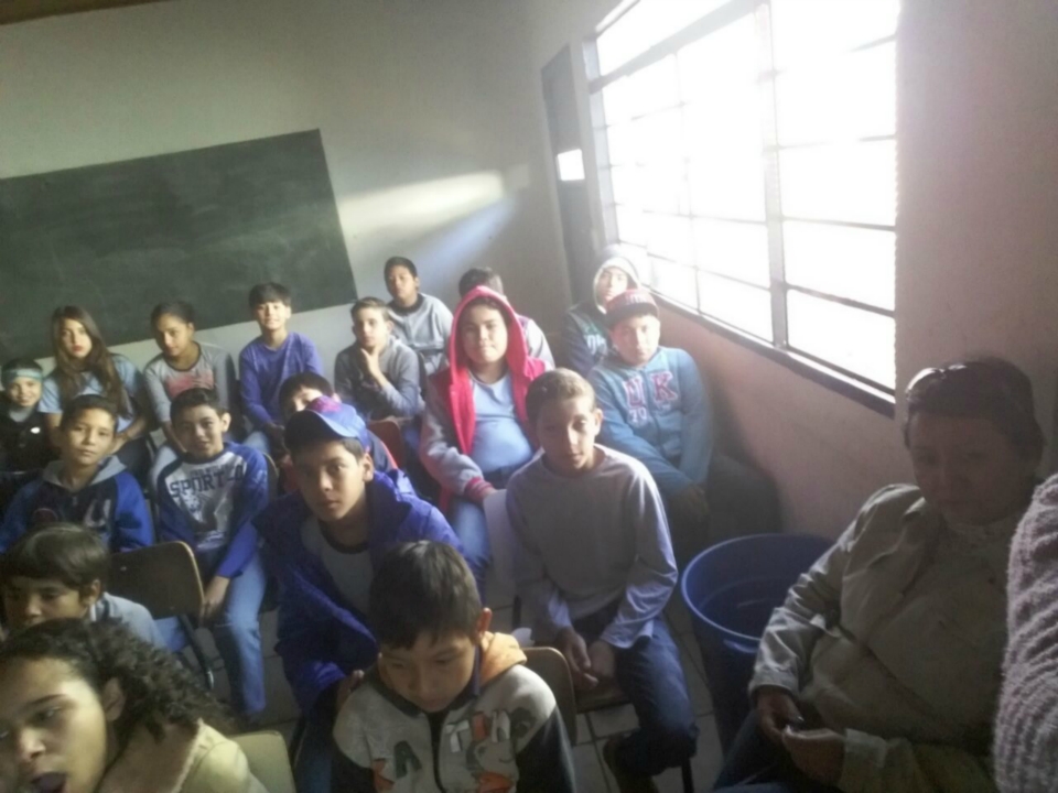 Professores e alunos do município recebem palestras sobre a campanha “Agosto Lilás” Professores e alunos do município recebem palestras sobre a campanha “Agosto Lilás”