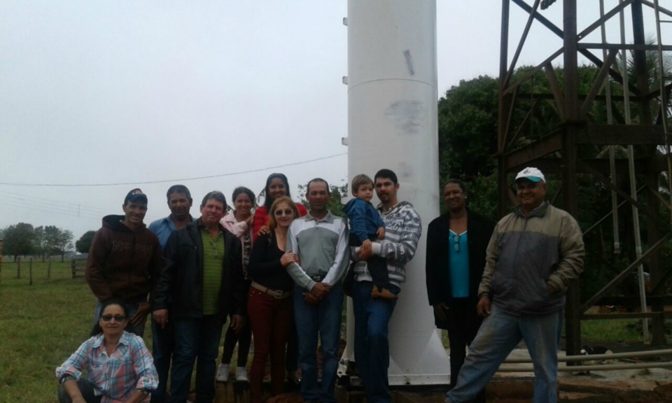 Paninha ganha caixa d’agua nova