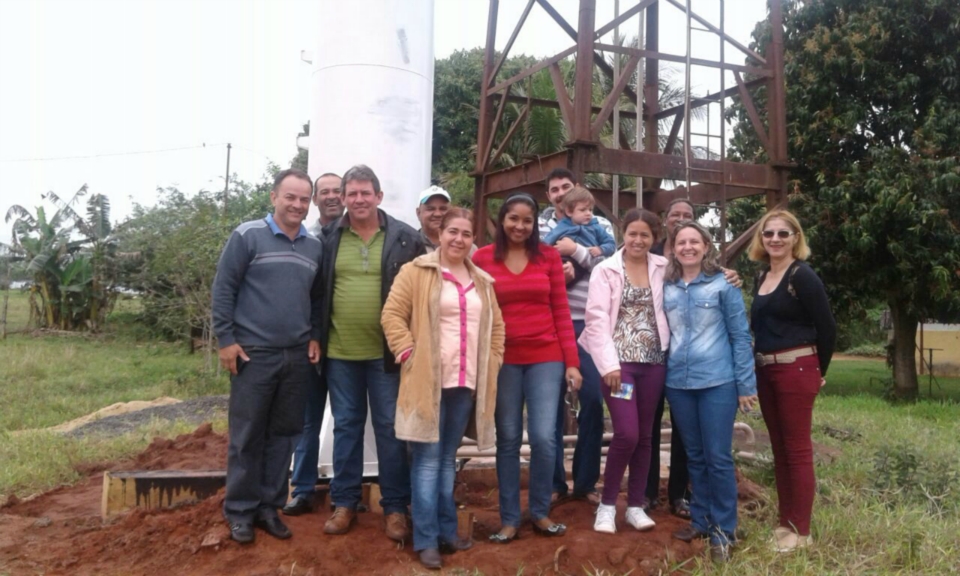 Paninha ganha caixa d’agua nova