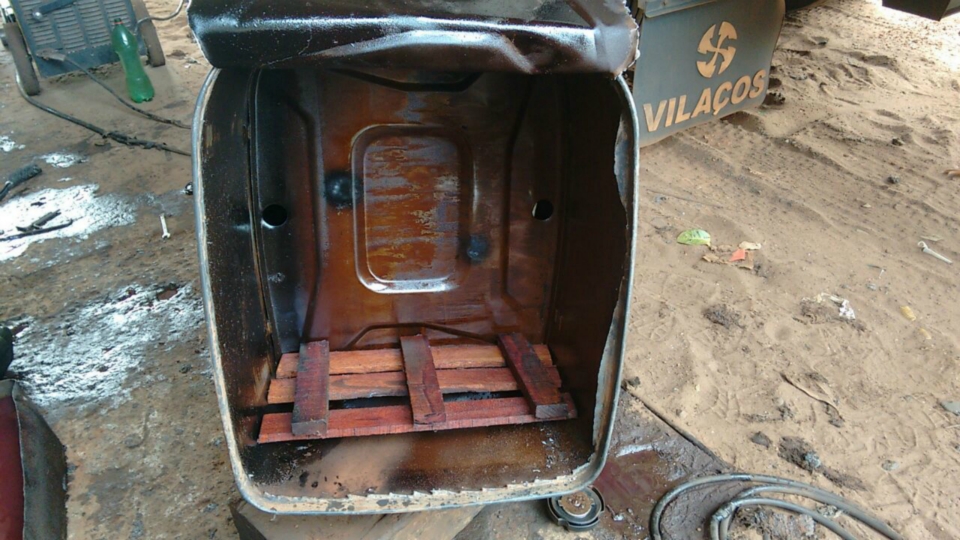 Droga é apreendida em tanque de combustível na região de Iguatemi.
