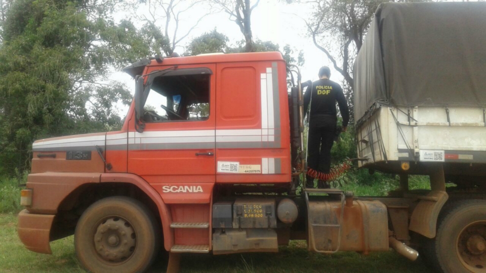 Droga é apreendida em tanque de combustível na região de Iguatemi.