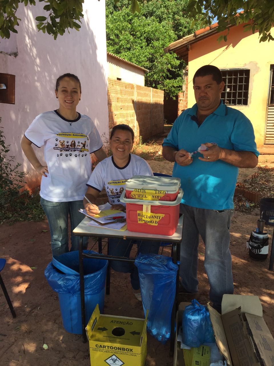 o 'Dia D' da Campanha Nacional de Vacinação antirrábica