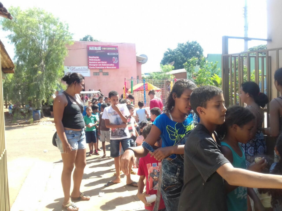 Sindicato de Nova Alvorada do Sul realiza festa para as crianças