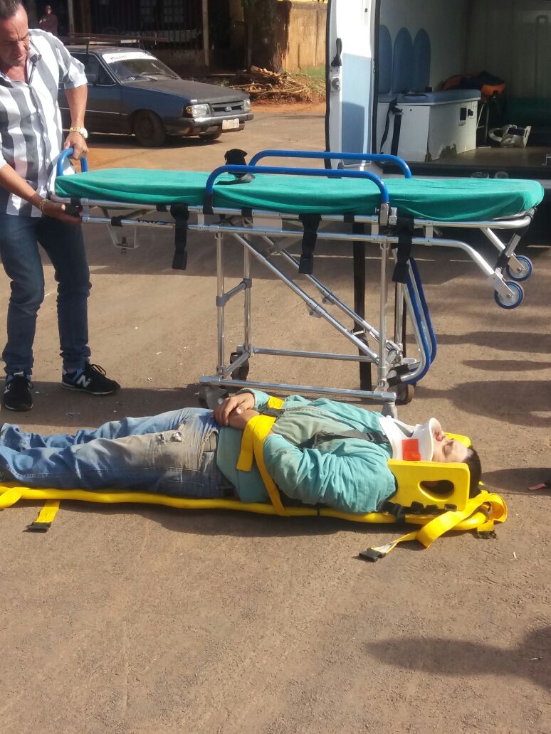 Falta de gestão obriga motorista de ambulância realiza atendimento sozinho em Nova Alvorada do Sul Falta de gestão obriga motorista de ambulância realiza atendimento sozinho em Nova Alvorada do Sul