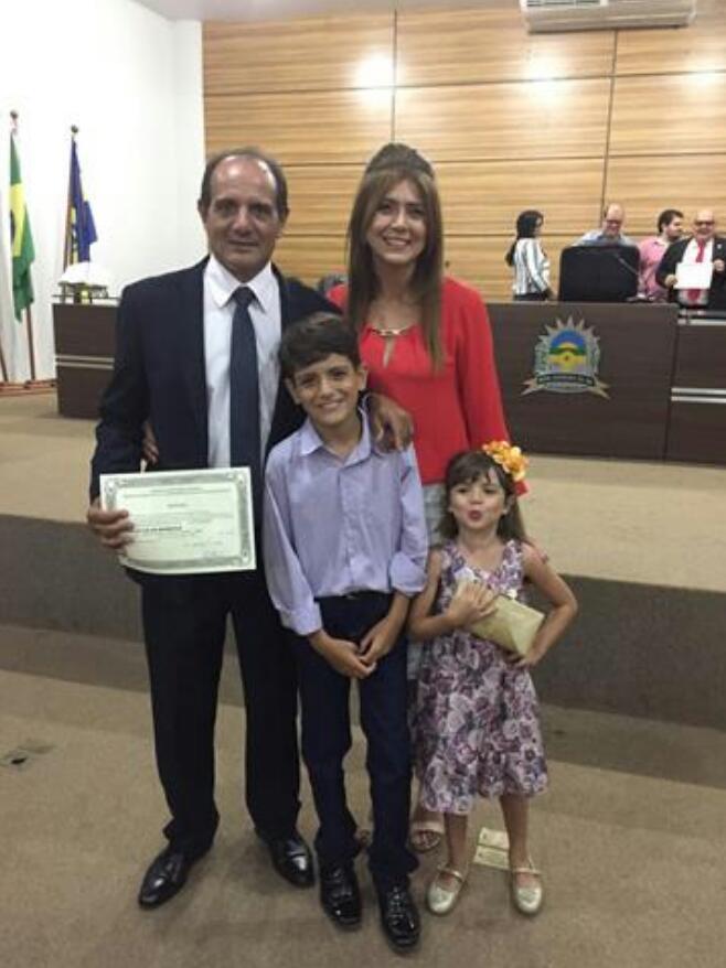 Solenidade de diplomação dos eleitos superlota câmara municipal de Nova Alvorada do Sul