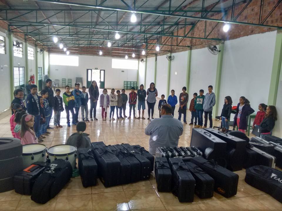 Maestro Denílson tem o desafio de resgatar a Banda Municipal de Nova Alvorada do Sul