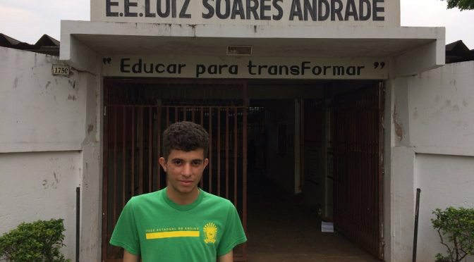Estudante da Rede Estadual, Franco é um dos finalistas