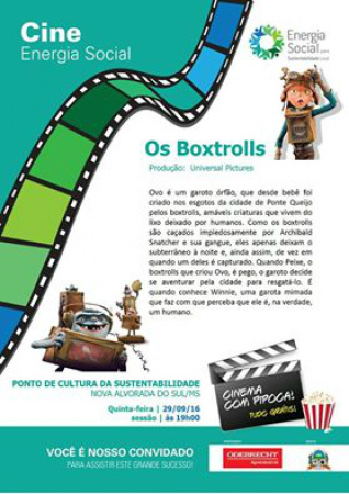 Nova Alvorada do Sul receberá sessão do Cine Energia Social Nova Alvorada do Sul receberá sessão do Cine Energia Social