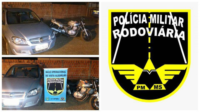 Policia Militar Rodoviária recupera veículos furtados Policia Militar Rodoviária recupera veículos furtados