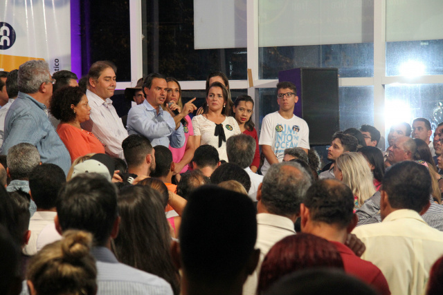 Ùltima reunião pública de Marquinhos antes da eleição