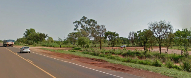 15 empresas são “beneficiadas” com doações de terrenos em Nova Alvorada do Sul Entrada do Polo Empresarial que recebera as 15 empresas beneficiadas com as doações de terreno. BR 163 km 369.;/ Foto Leandro Medina