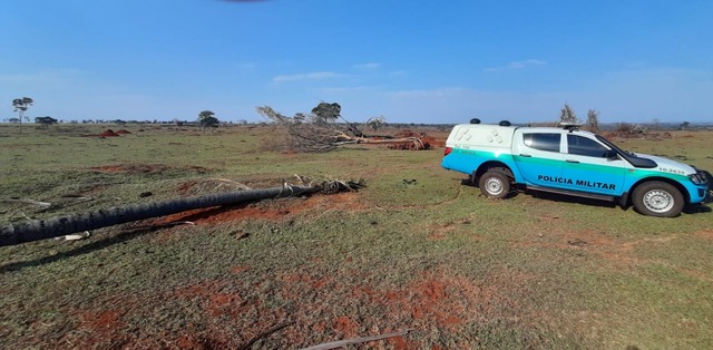 Polícia Militar Ambiental de Anaurilândia autua paranaense em R$ 393 mil por desmatamento ilegal de vegetação de bioma protegido