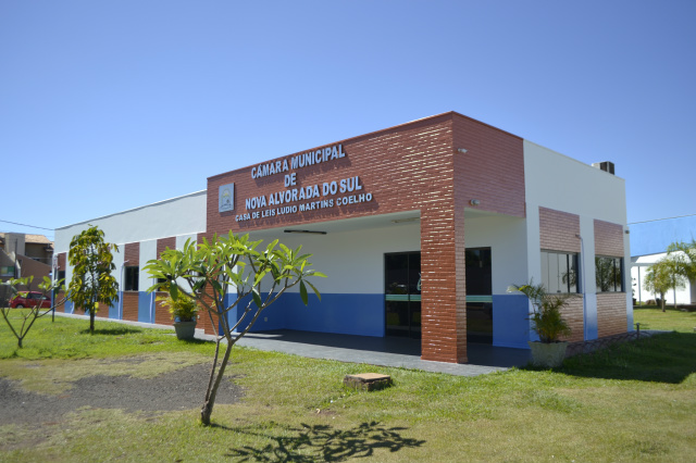 Camara Municipal de Nova Alvorada do Sul.:/ foto Leandro Medina