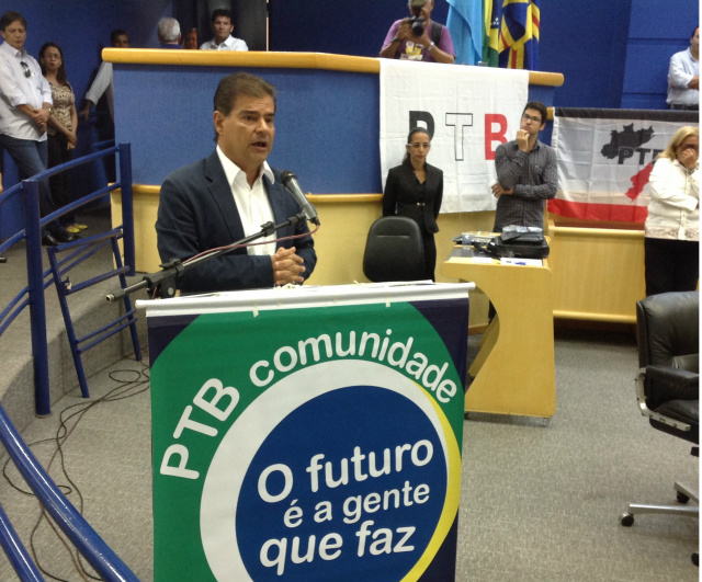 O presidente do PTB-MS, Nelson Trad Filho, logo após assumir o comando do partido, deu início à criação de comissões provisórias no interior, das comissões da mulher e da juventude e também intensificou o trabalho de filiação partidária, preparando o quadro da legenda para as eleições municipais de 2016.:/ Foto Assessoria PTB