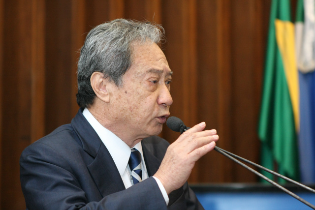 Deputado Estadual George Takimoto PDT, faz indicação para cobrar solução das quedas de energia em Nova Alvorada do Sul.:/ Foto Wagner Guimarães