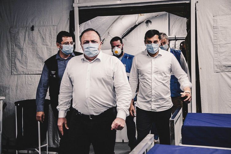 Ministério estima remoção de cerca de 1,5 mil pacientes de Manaus © Ministério da Saúde