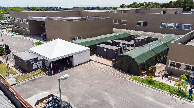 Hospital Nilton Lins reabre para pacientes com a covid-19 no Amazonas © Ministério da Saúde