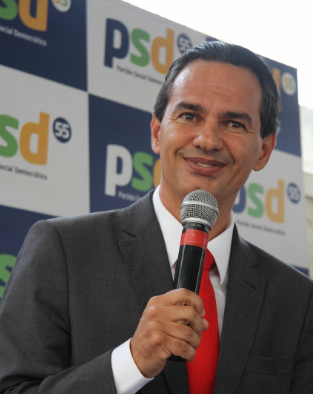 Prefeito eleito de Campo Grande anuncia primeiro escalão da prefeitura Prefeito Marquinhos Trad (PSD) revelou 23 nomes dos ocupantes das principais pastas da administração municipal.. foto: Assessoria