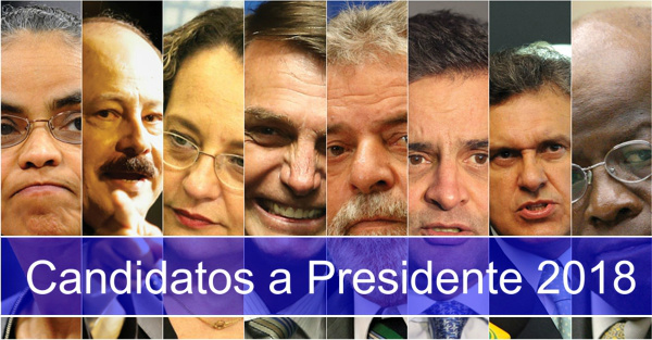 Eleições de 2018 já especulam possíveis candidatos a presidente Montagem Jornal Correio do MS