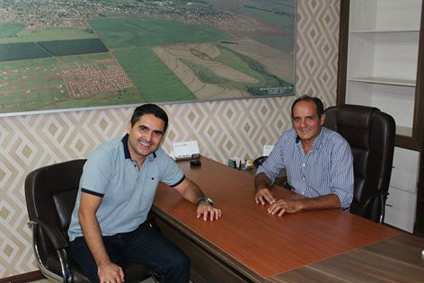 Deputado Herculano Borges visita nossa redação, juntamente com o vereador Israel Leiteiro Deputado Estadual Herculano Borges (SD), juntamente com o Prefeito Arlei Silva Barbosa (PMDB)