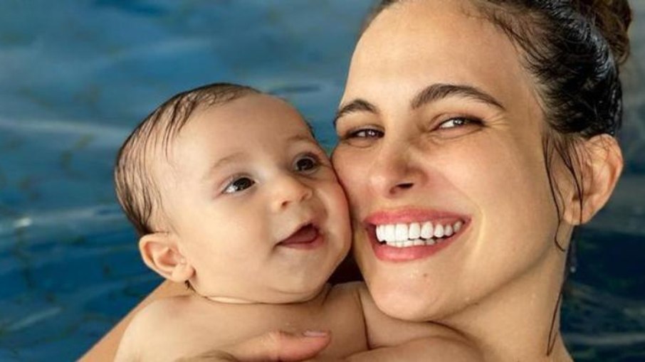 Kamilla Salgado se derrete com fofura do filho em fotos no Instagram